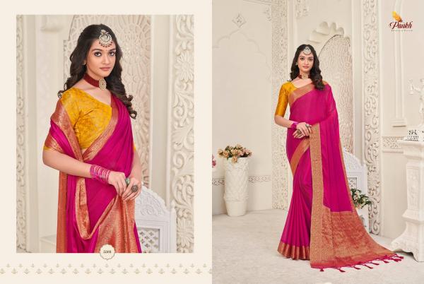 Pankh Alora Silk Occasional Fancy Designer Saree Collection